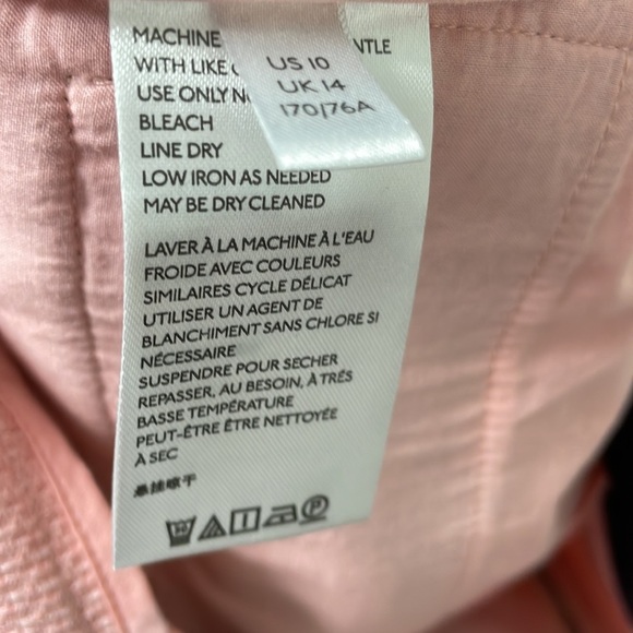 ANTHROPOLOGIE Georgie Scalloped Pique Daisy Floral Print Shorts NEW - Picture 8 of 8